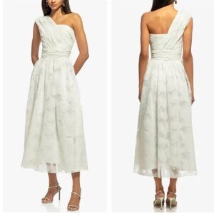 NWT Shoshanna Midnight Marinique Dress in Optic White